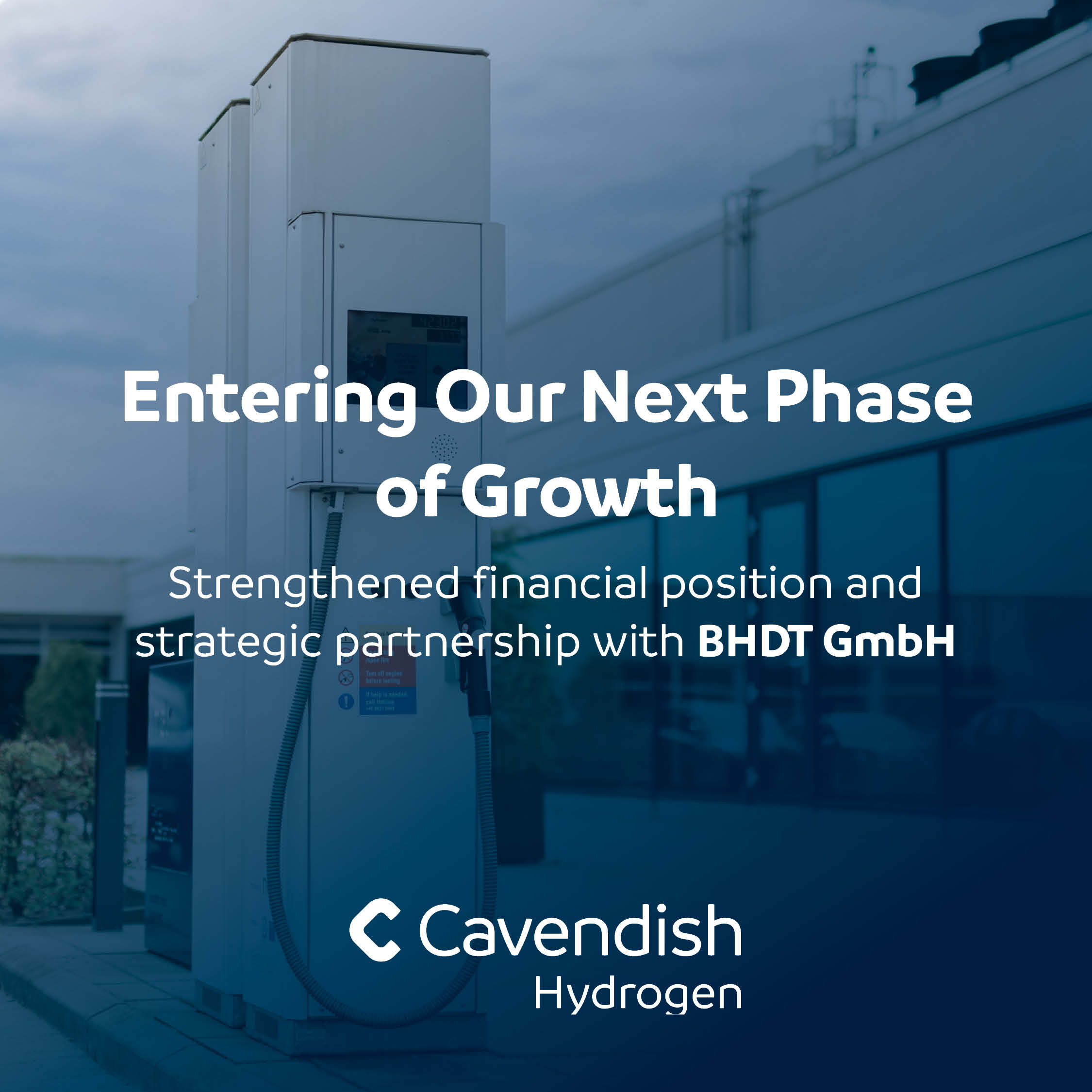 Cavendish Hydrogen ASA strengthens its financial position and accelerates growth through strategic investment and partnership with BHDT GmbH